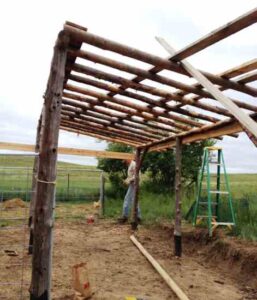 DIY Goat Barn Structure